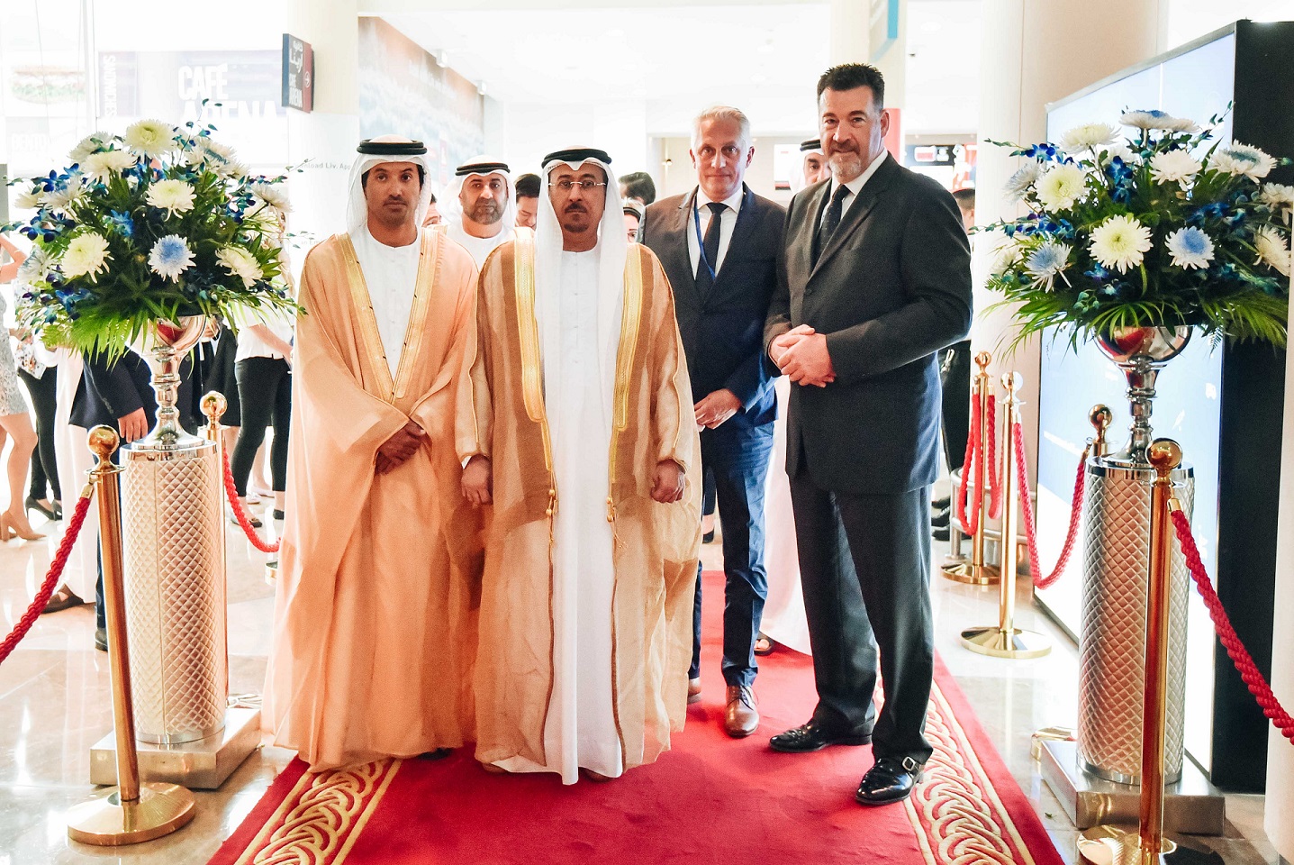 H.E. Eng. Dawood Abdulrahman Al Hajiri, opens SPS Automation Middle East